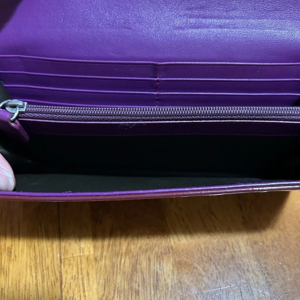 Dior Burgundy Wallet